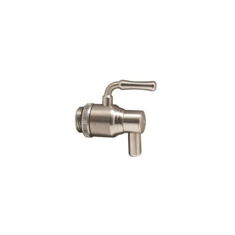 rubinetto a sfera 3/4 inox antigoccia con leva